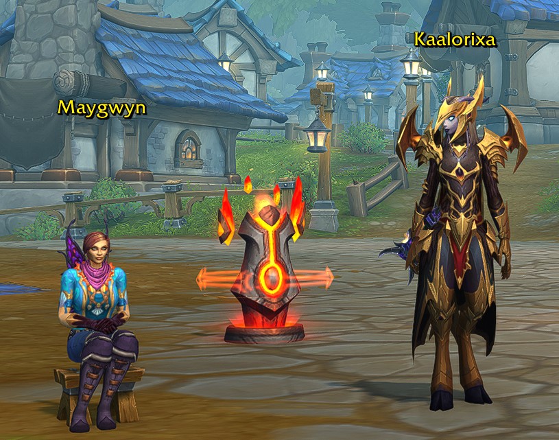 Wow-original-2 wow loading screen mage and shaman mage is sitting